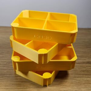 DeWalt TSTAK / Stanley Pro-Stack shallow organiser tray / nesting cup with dividers
