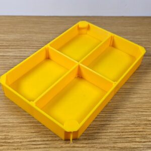 DeWalt TSTAK / Stanley Pro-Stack shallow large organiser tray / nesting cup with dividers